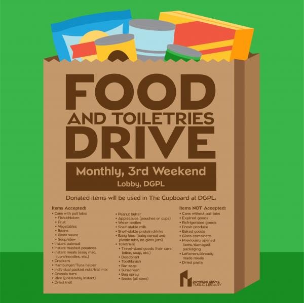 Image for event: Food &amp; Toiletry Drive 