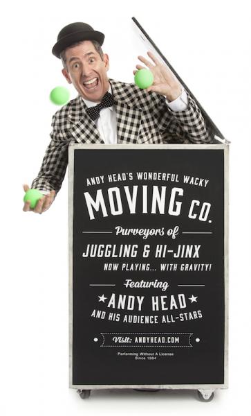 Image for event: Andy Head: Wonderful Wacky Juggler