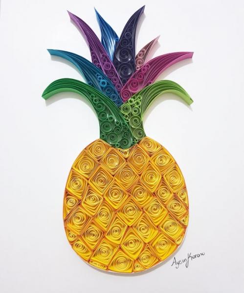 Image for event: PICKUP PROGRAM: Paper Quilling Pineapple